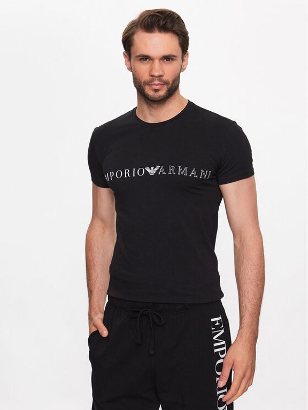 Emporio Armani Underwear Emporio Armani Underwear Тишърт 111035 3R729 00020 Черен Regular Fit