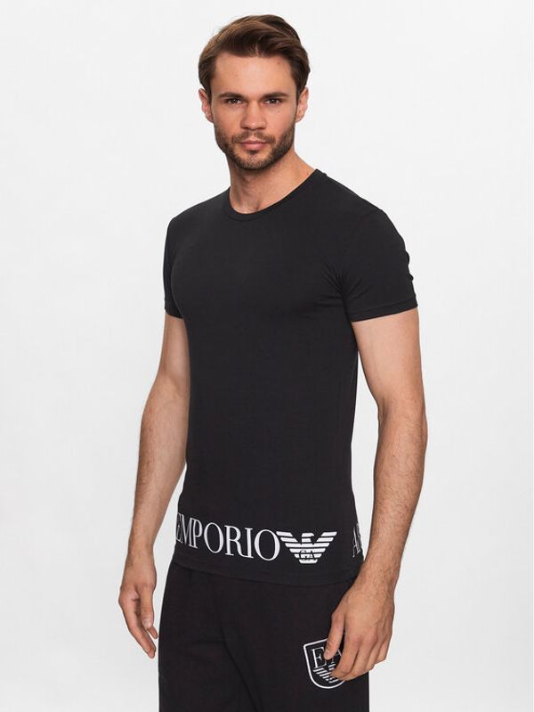 Emporio Armani Underwear Emporio Armani Underwear Тишърт 111035 3R755 00020 Черен Regular Fit