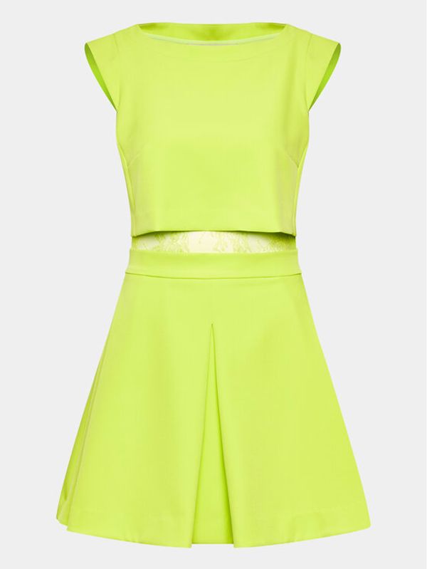 Ermanno Firenze Ermanno Firenze Ежедневна рокля D42EQ029E49 Зелен Regular Fit