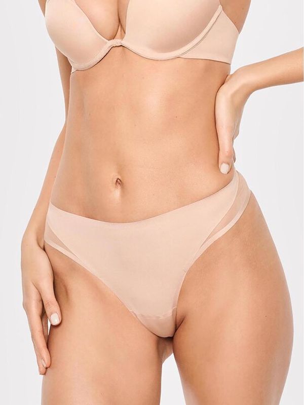 Esotiq Esotiq Дамски бикини тип бразилиана Stella 39563 Бежов