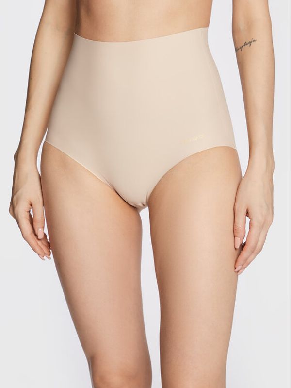 Esotiq Esotiq Класически бикини с висока талия Plain 40378 Бежов