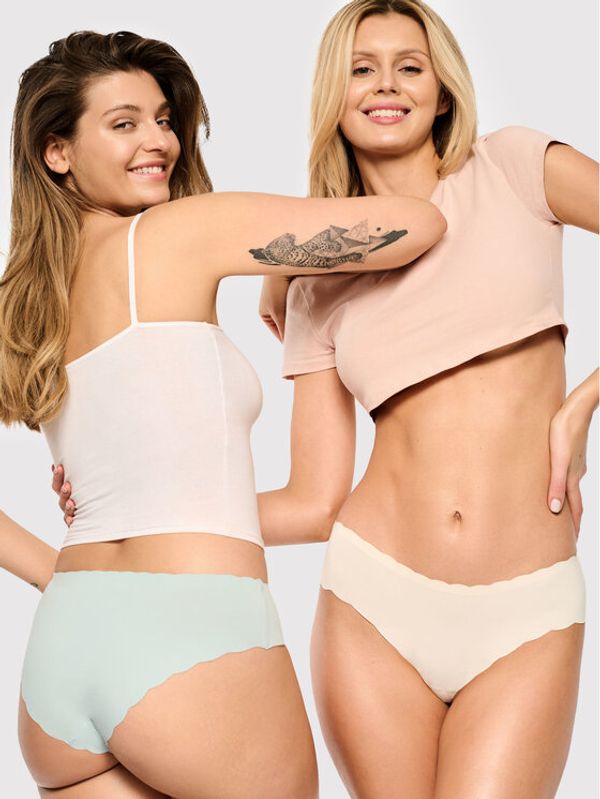 Esotiq Esotiq Комплект 2 чифта класически бикини Peony 39648 Цветен