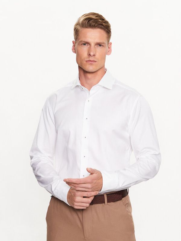 Eterna Eterna Риза 3850/FS82 Бял Slim Fit