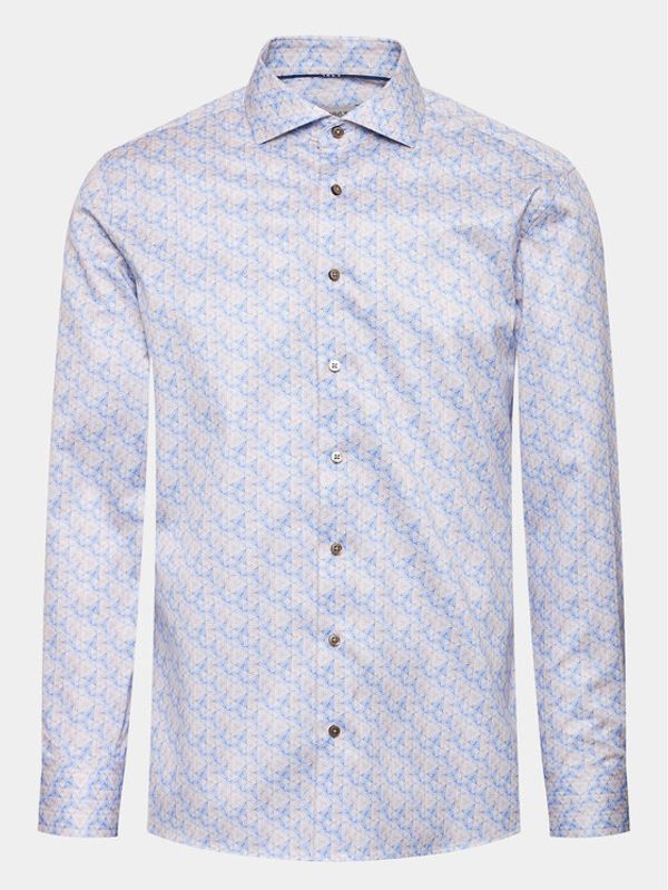 Eterna Eterna Риза 8256/F682 Син Slim Fit