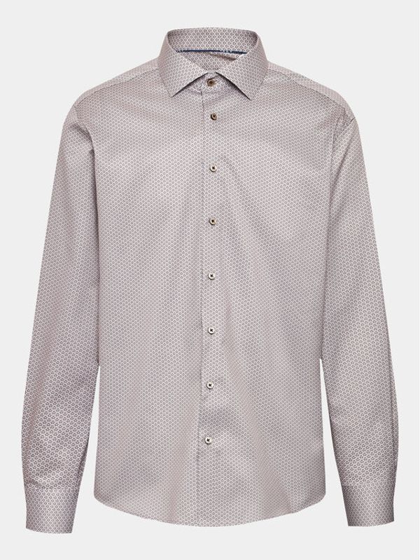 Eterna Eterna Риза 8268/X669 Бежов Modern Fit