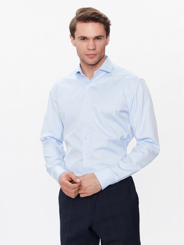 Eterna Eterna Риза 8817/F182 Син Slim Fit