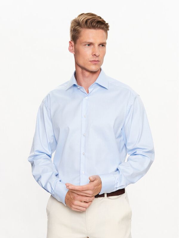 Eterna Eterna Риза 8817/X18K Син Modern Fit