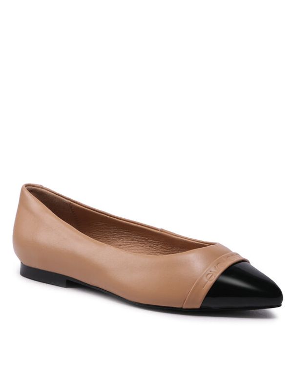 Eva Longoria Eva Longoria Балеринки EL-72-07-000944 Кафяв