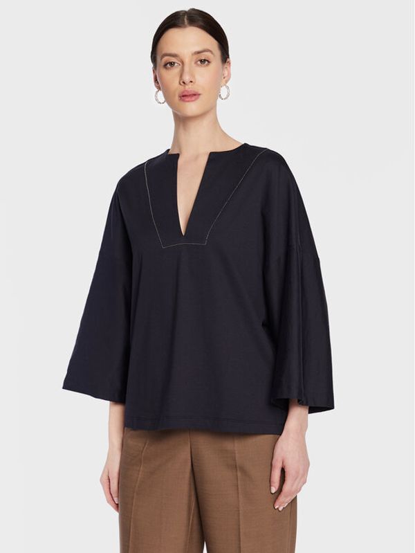 Fabiana Filippi Fabiana Filippi Блуза JED273W136 Тъмносин Relaxed Fit