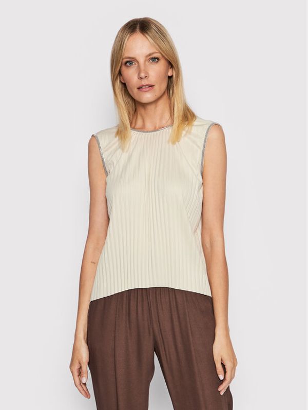 Fabiana Filippi Fabiana Filippi Блуза TPD272W285 Бежов Regular Fit