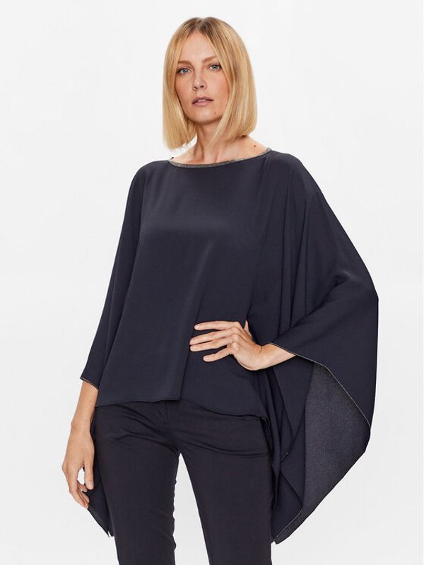 Fabiana Filippi Fabiana Filippi Блуза TPD273W313 Тъмносин Regular Fit