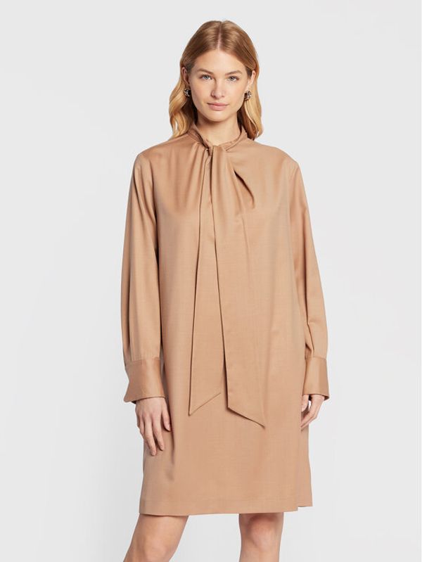 Fabiana Filippi Fabiana Filippi Ежедневна рокля ABD222B734 Кафяв Regular Fit