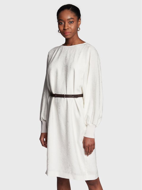 Fabiana Filippi Fabiana Filippi Ежедневна рокля ABD222B739 Екрю Regular Fit