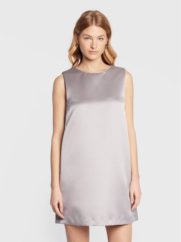Fabiana Filippi Fabiana Filippi Коктейлна рокля ABD222B737 Сив Regular Fit