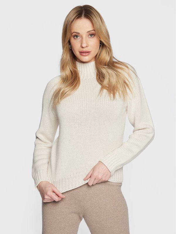 Fabiana Filippi Fabiana Filippi Поло MAD222W101 Екрю Regular Fit