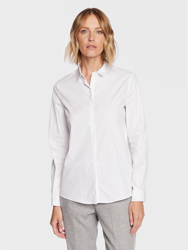 Fabiana Filippi Fabiana Filippi Риза CADP04W315 Бял Regular Fit