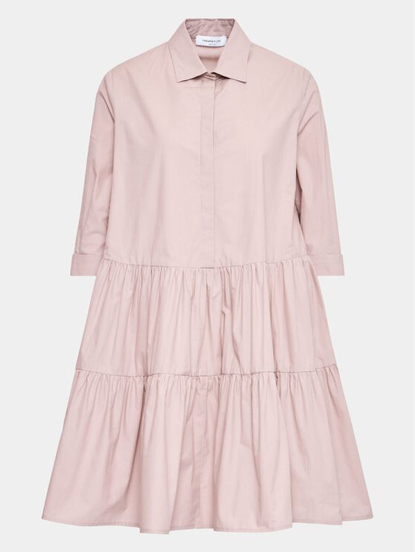 Fabiana Filippi Fabiana Filippi Рокля тип риза ABD273W188 Розов Regular Fit