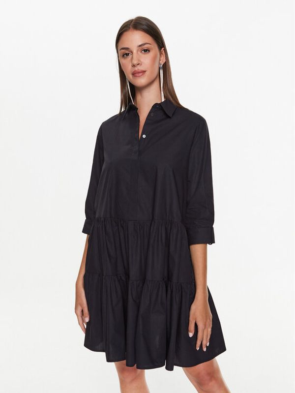 Fabiana Filippi Fabiana Filippi Рокля тип риза ABD273W188 Тъмносин Regular Fit