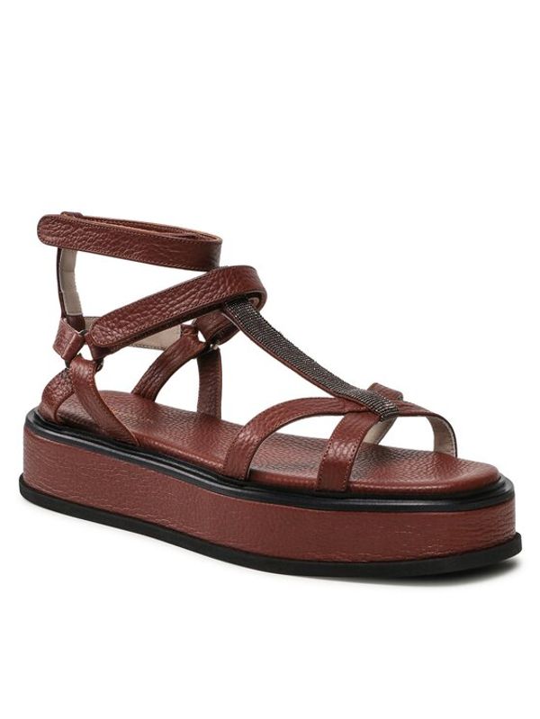 Fabiana Filippi Fabiana Filippi Сандали ASD273A916 Кафяв