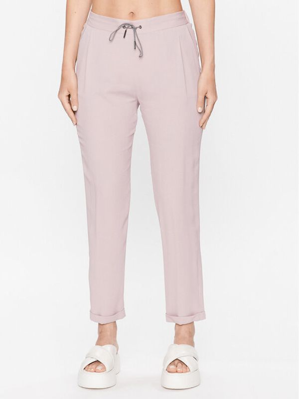 Fabiana Filippi Fabiana Filippi Текстилни панталони PADP02W350 Розов Regular Fit