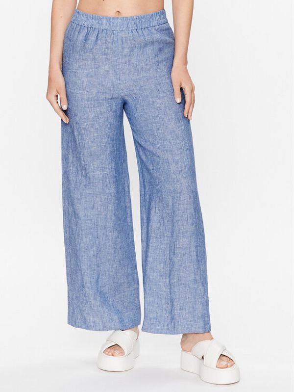 Fabiana Filippi Fabiana Filippi Текстилни панталони PADP02W389 Син Relaxed Fit