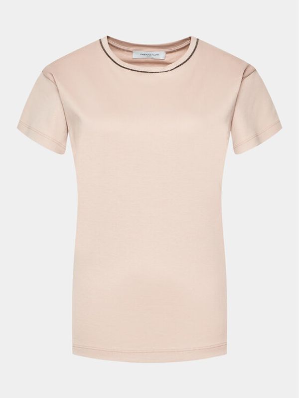 Fabiana Filippi Fabiana Filippi Тишърт JED273W126 Розов Regular Fit