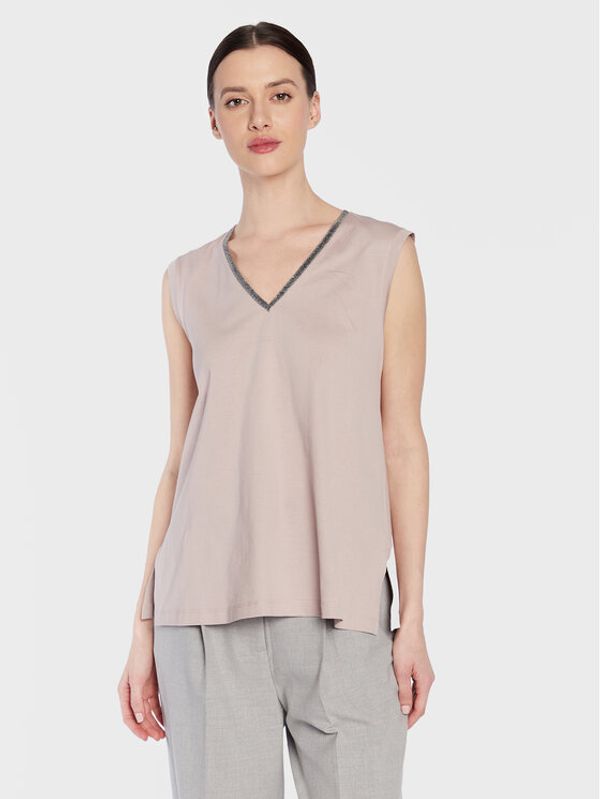 Fabiana Filippi Fabiana Filippi топ JED273W138 Розов Regular Fit