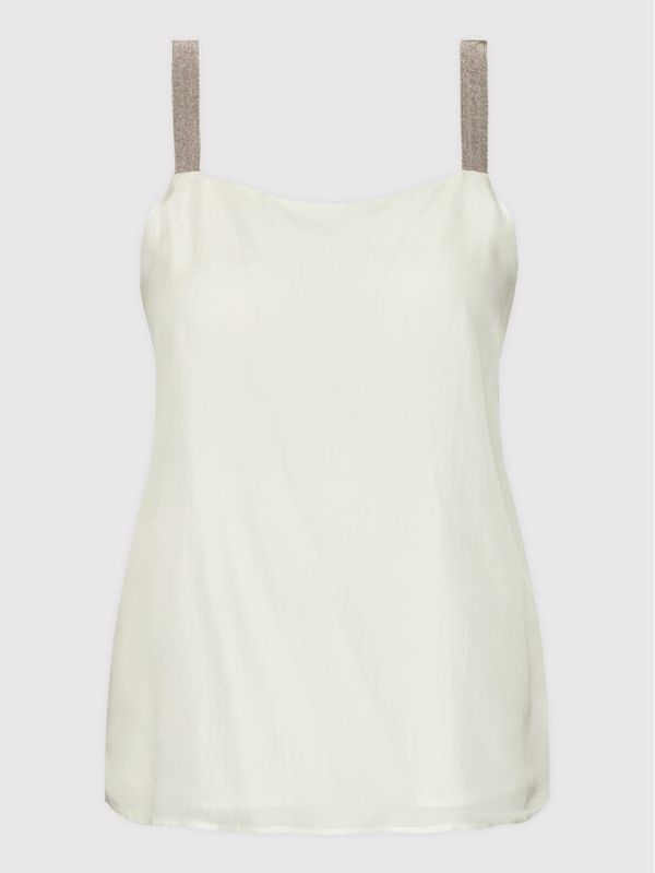 Fabiana Filippi Fabiana Filippi топ TPD272B812 Бял Regular Fit