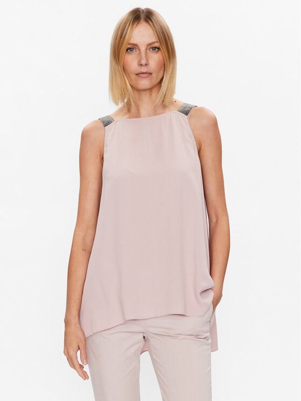 Fabiana Filippi Fabiana Filippi топ TPD273W308 Розов Regular Fit