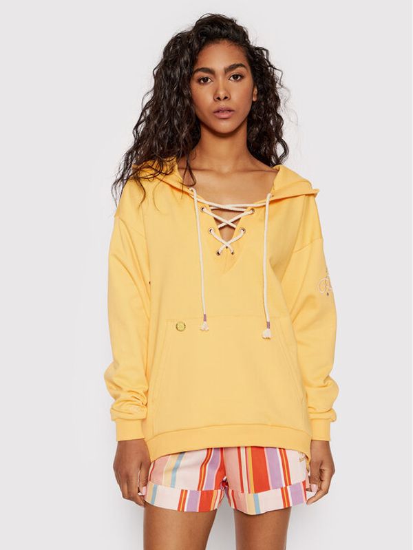 Femi Stories Femi Stories Суитшърт Felicia Жълт Regular Fit