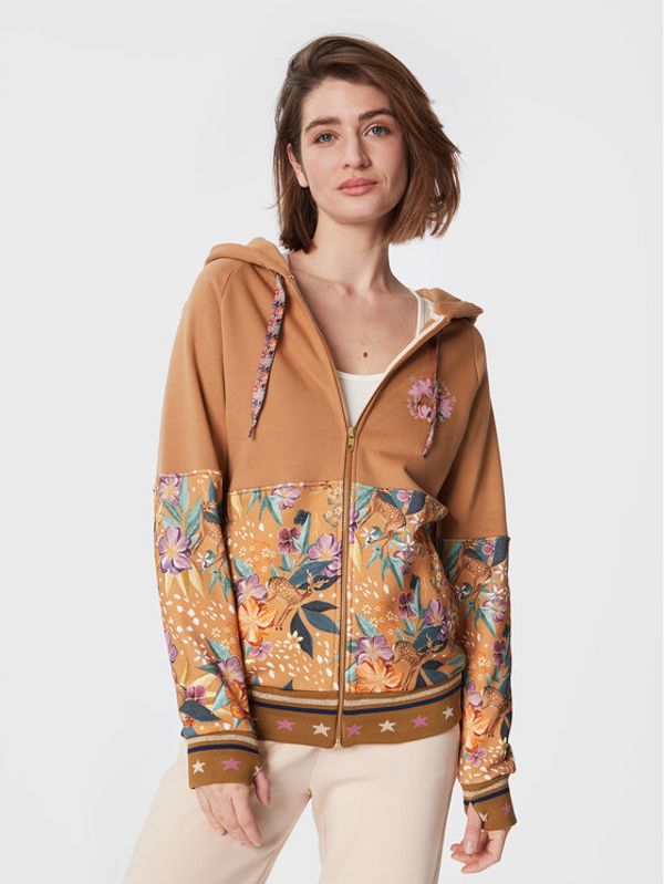 Femi Stories Femi Stories Суитшърт Tito Бежов Regular Fit