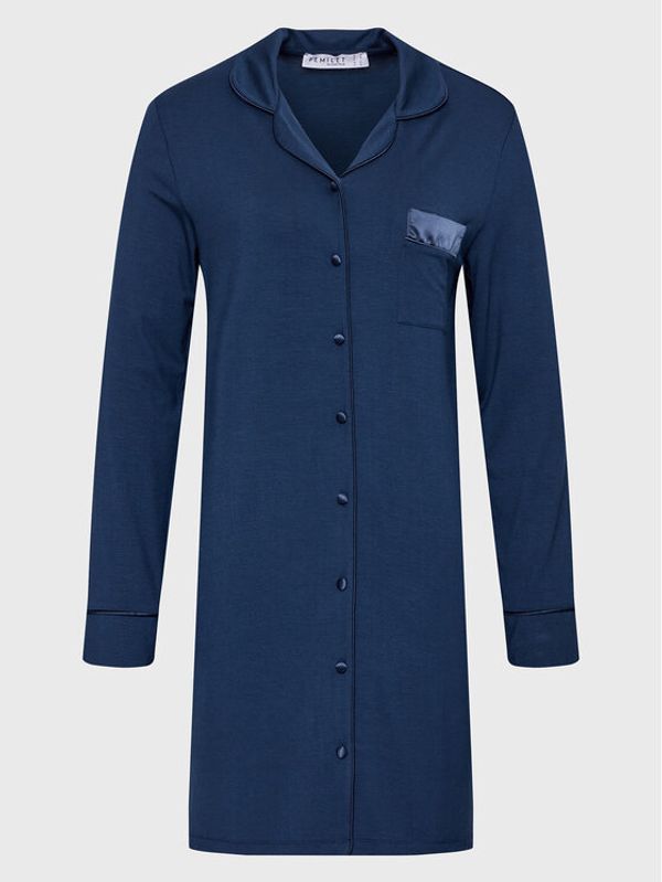 Femilet by Chantelle Femilet by Chantelle Нощница FNB040 Тъмносин Regular Fit