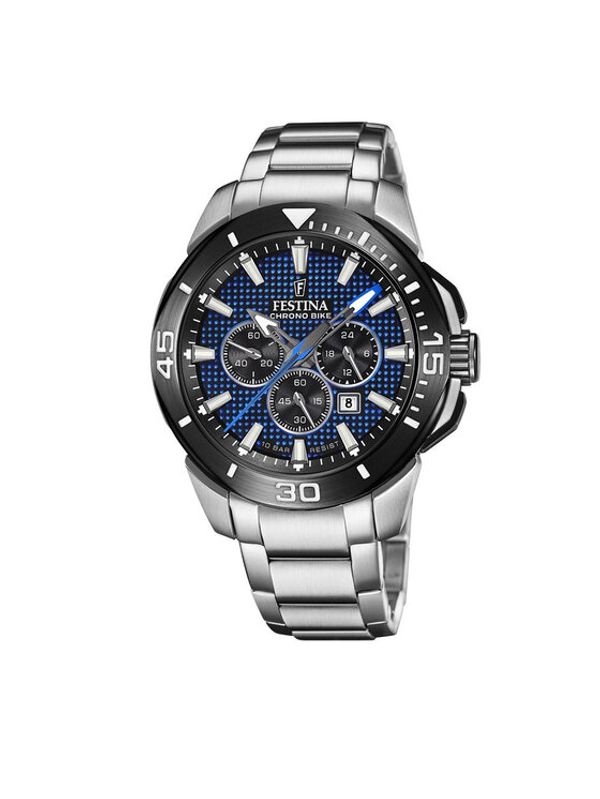 Festina Festina Часовник Chrono Bike 20641/2 Сребрист