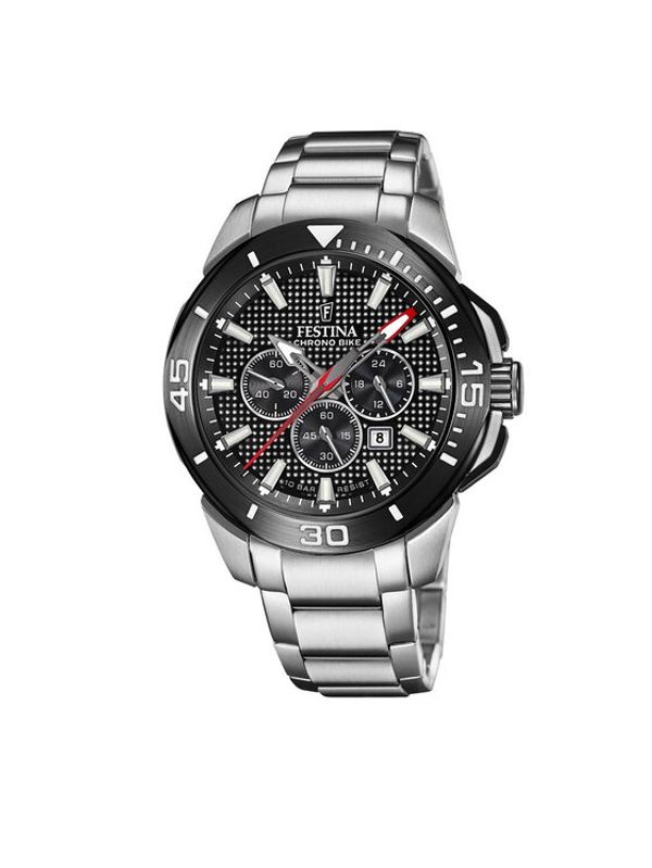 Festina Festina Часовник Chrono Bike 20641/4 Сребрист