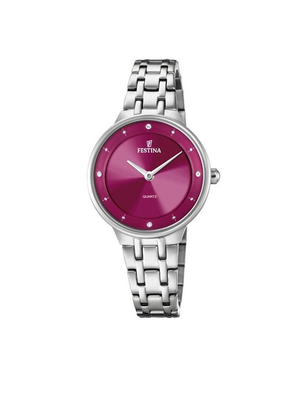 Festina Festina Часовник Mademoiselle F20600/2 Сребрист