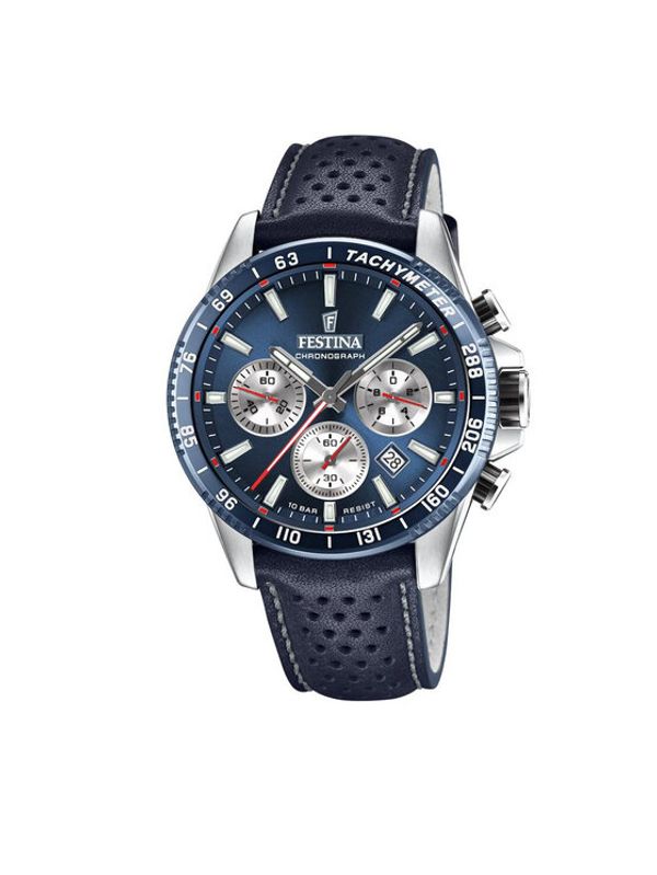 Festina Festina Часовник Timeless Chronograph F20561/2 Тъмносин