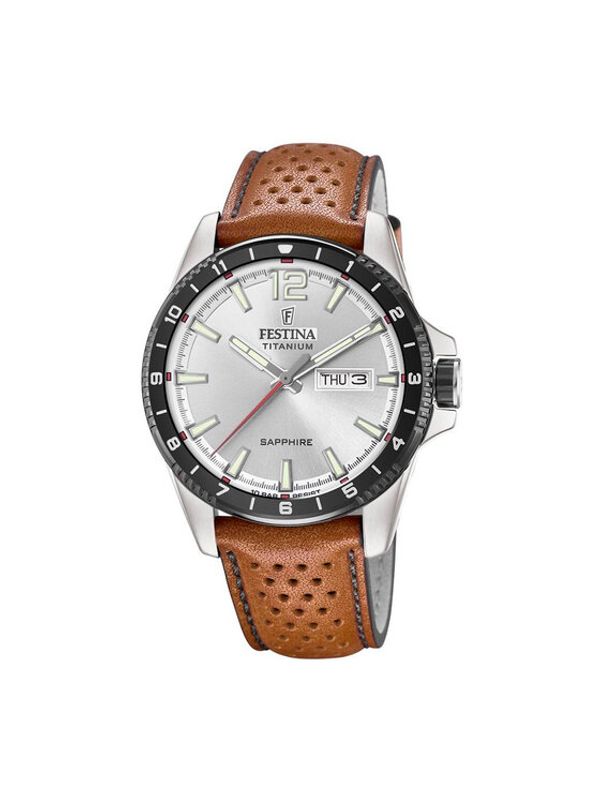 Festina Festina Часовник Titanium Sport 20530/1 Кафяв
