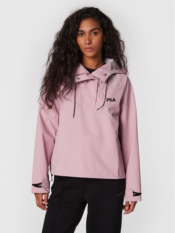 Fila Fila Анорак Toprakcuma FAW0290 Розов Relaxed Fit