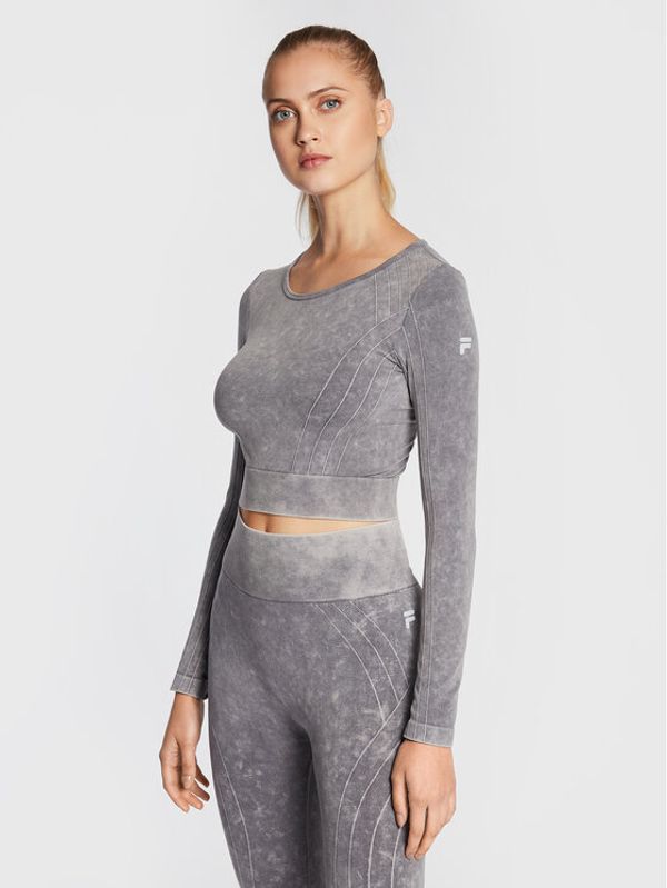 Fila Fila Блуза Radnor FAW0208 Сив Slim Fit