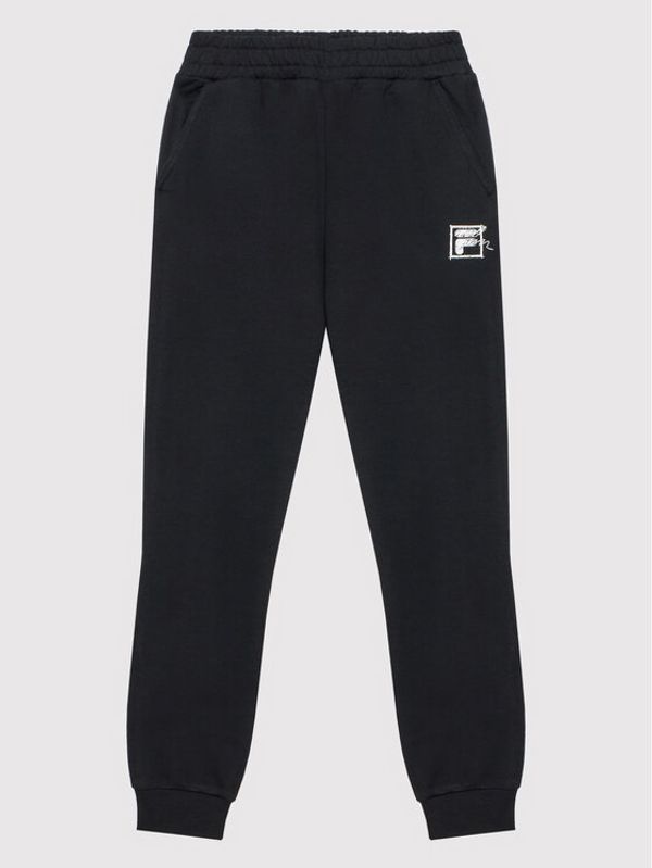 Fila Fila Долнище анцуг Baltimore FAT0105 Черен Regular Fit