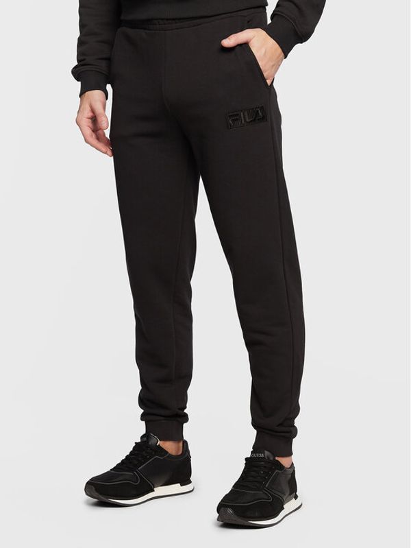 Fila Fila Долнище анцуг Baska FAM0160 Черен Regular Fit