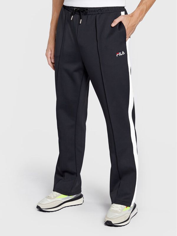 Fila Fila Долнище анцуг Bruges FAM0174 Черен Regular Fit