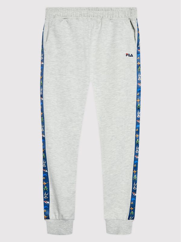 Fila Fila Долнище анцуг Lebusa FAK0043 Сив Regular Fit