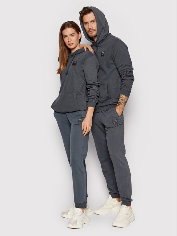 Fila Fila Долнище анцуг Unisex Bastogne FAU0004 Сив Regular Fit