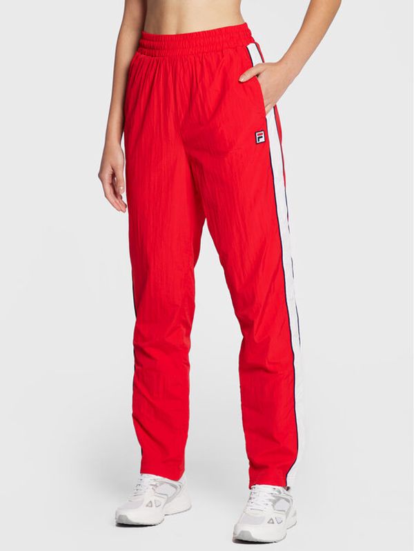 Fila Fila Долнище анцуг Zunyi FAW0263 Червен Regular Fit