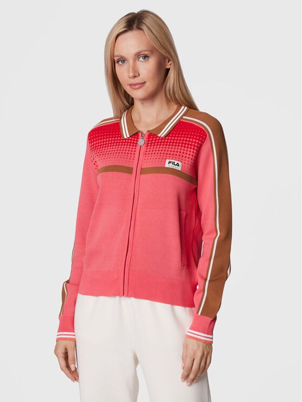 Fila Fila Кардиган Tarazona FAW0233 Розов Regular Fit