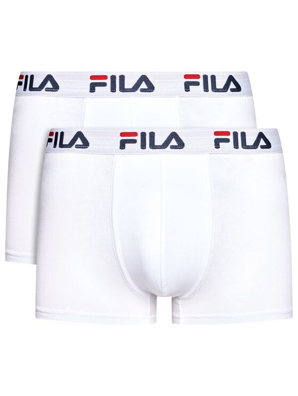 Fila Fila Комплект 2 чифта боксерки FU5016/2 Бял