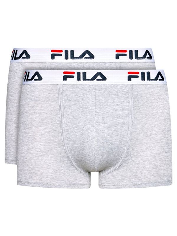 Fila Fila Комплект 2 чифта боксерки FU5016/2 Сив