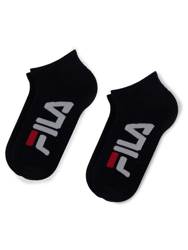 Fila Fila Комплект 2 чифта къси чорапи унисекс Calza Invisibile F9199 Тъмносин