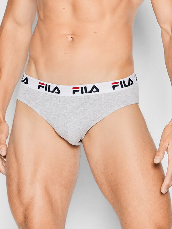 Fila Fila Комплект 2 чифта слипове FU5015/2 Сив